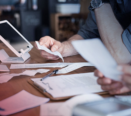 Sortierung von Belegen, Simba Buchhaltungssoftware unterstützt bei Digitalisierung von Belegen und digitaler Dokumentenverwaltung