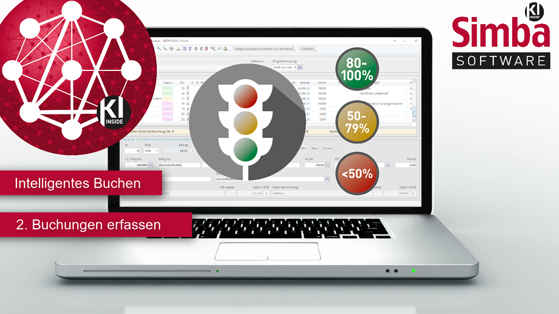 Simba Software Intelligentes Buchen Buchungen erfassen